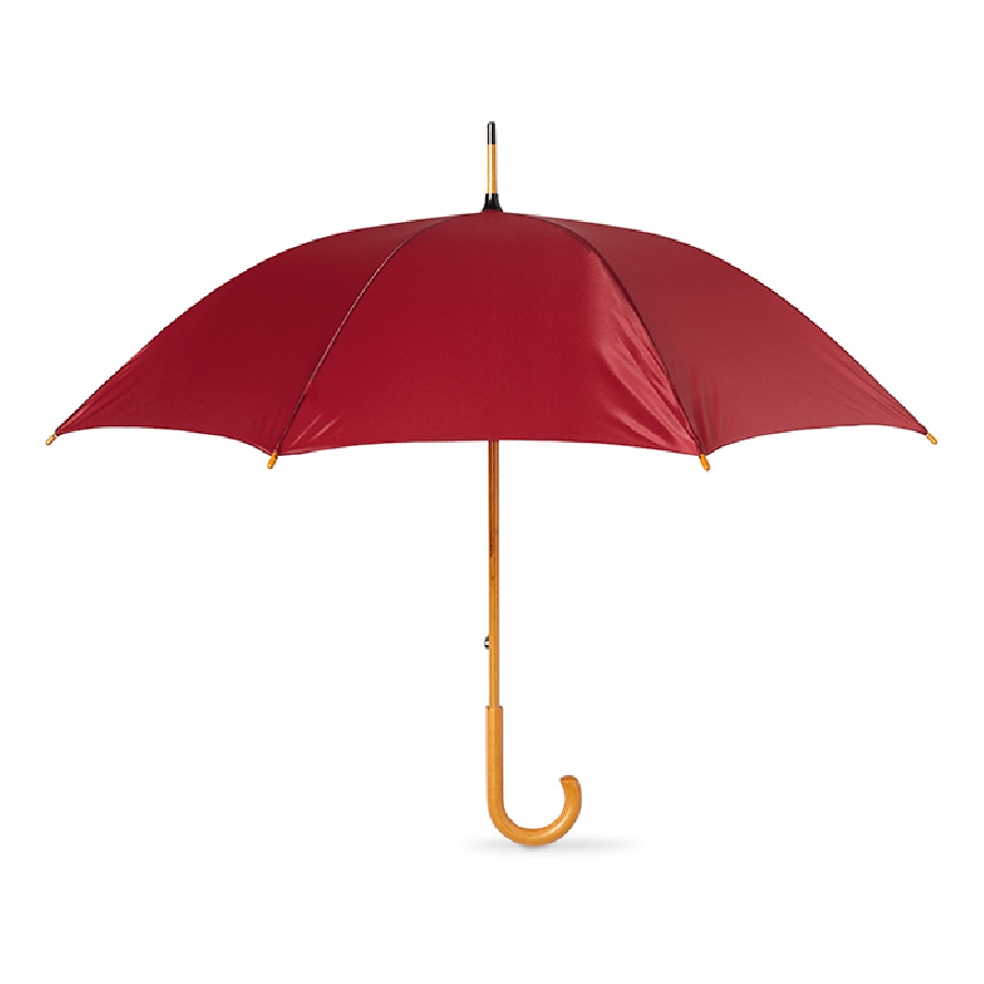 parasol reklamowy z drewnianą rączką
