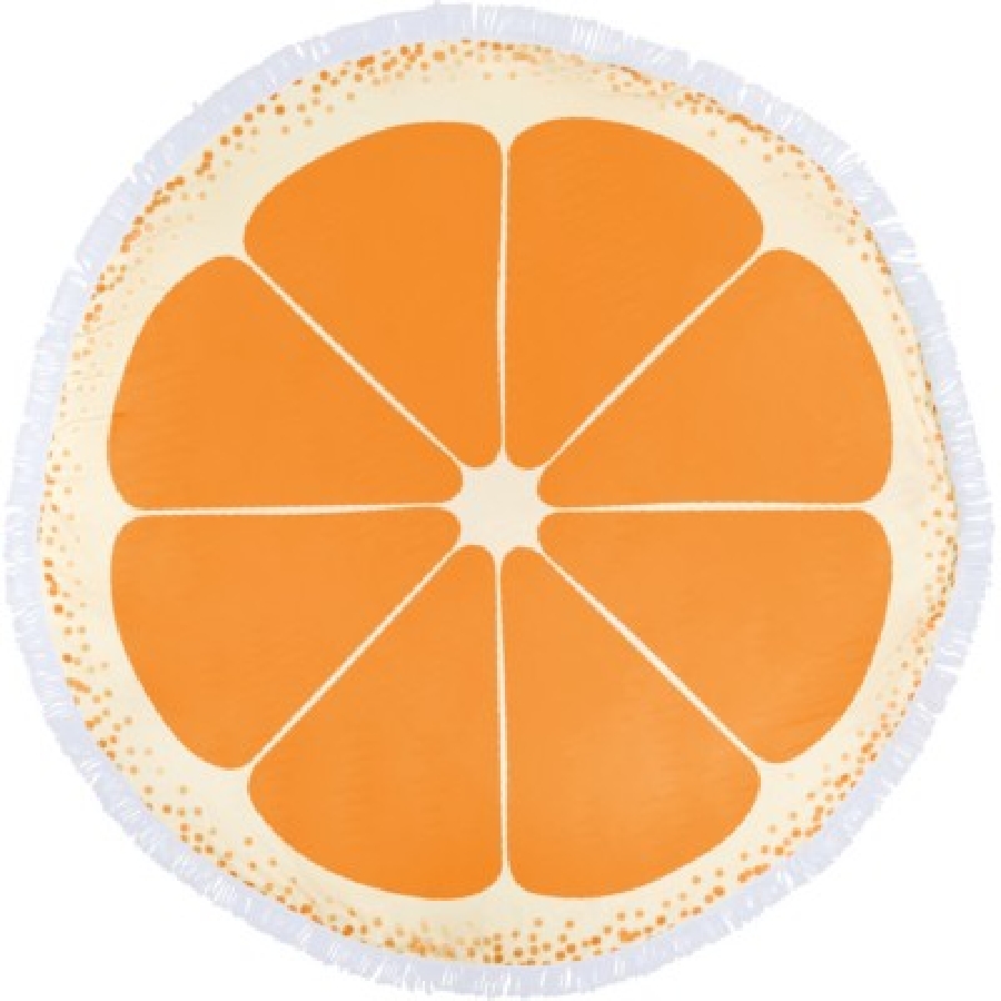 Ręcznik plażowy pomarańcza / cytryna