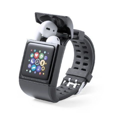 Monitor aktywności, bezprzewodowy zegarek wielofunkcyjny, bezprzewodowe słuchawki douszne reklamowy.