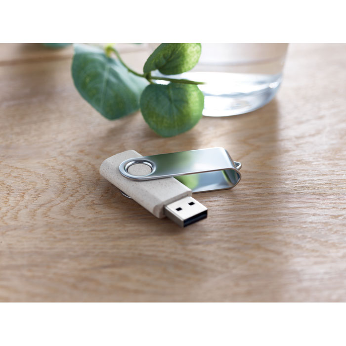 USB 16 GB - USB ze słomy pszenicznej, ekologiczne USB 
