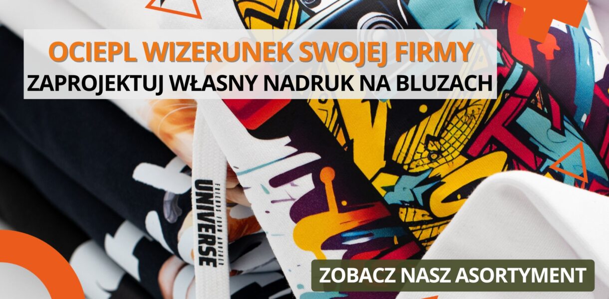 Wielka promocja na bluzy reklamowe! 10% zniżki na wszystkie modele